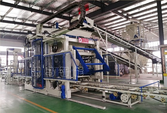 全自動(dòng)制磚機(jī)器