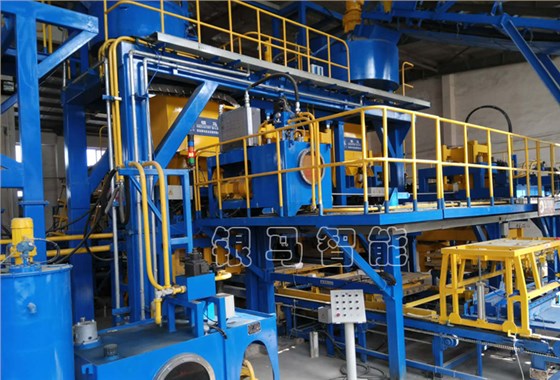 靜壓磚機生產線