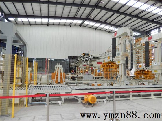 砌塊磚機(jī)生產(chǎn)線