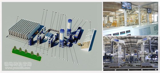 全自動免燒磚機生產(chǎn)線