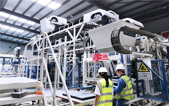 大型全自動磚機：綠色礦山及黃河流域生態(tài)修復的國之重器