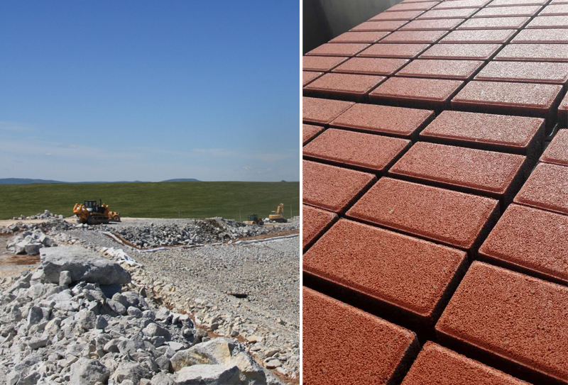 尾礦渣制磚機綠色環(huán)保得到大力推廣