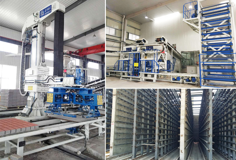 水泥磚制磚設(shè)備的配套設(shè)施有哪些部分組成？