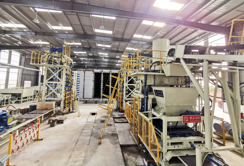 廢渣制磚機器：西安銀馬砌塊磚機的“四核”動力！