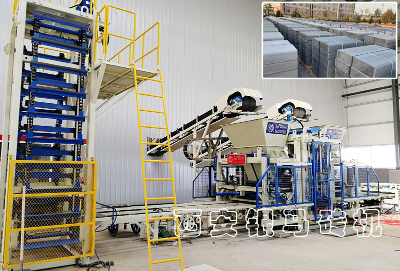 路沿石磚機(jī)生產(chǎn)線：免燒磚機(jī)定制機(jī)型走出國(guó)內(nèi)，開拓國(guó)際高端市場(chǎng)！